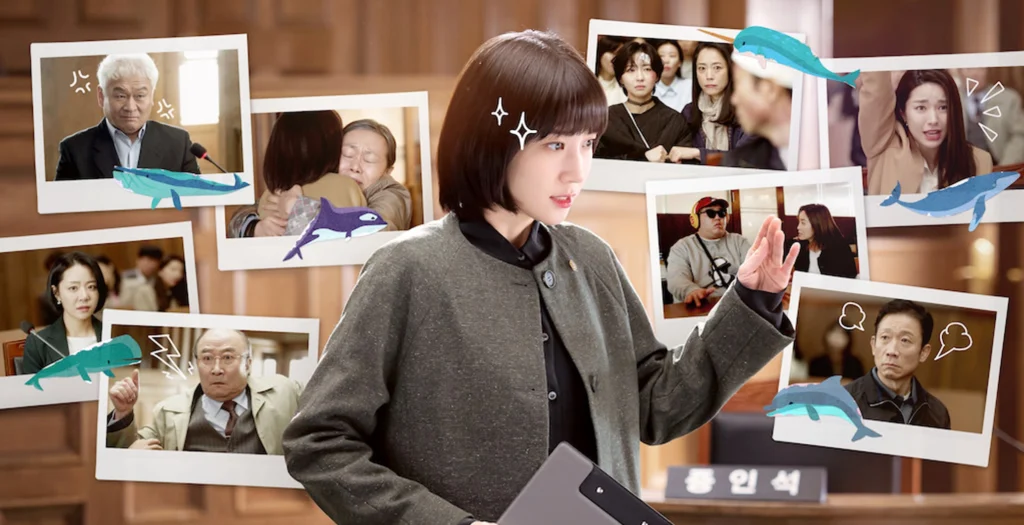 Park Eun Bin jako Woo Young Woo w serialu Extraordinary Attorney Woo, nominowanym do International Emmy 2023