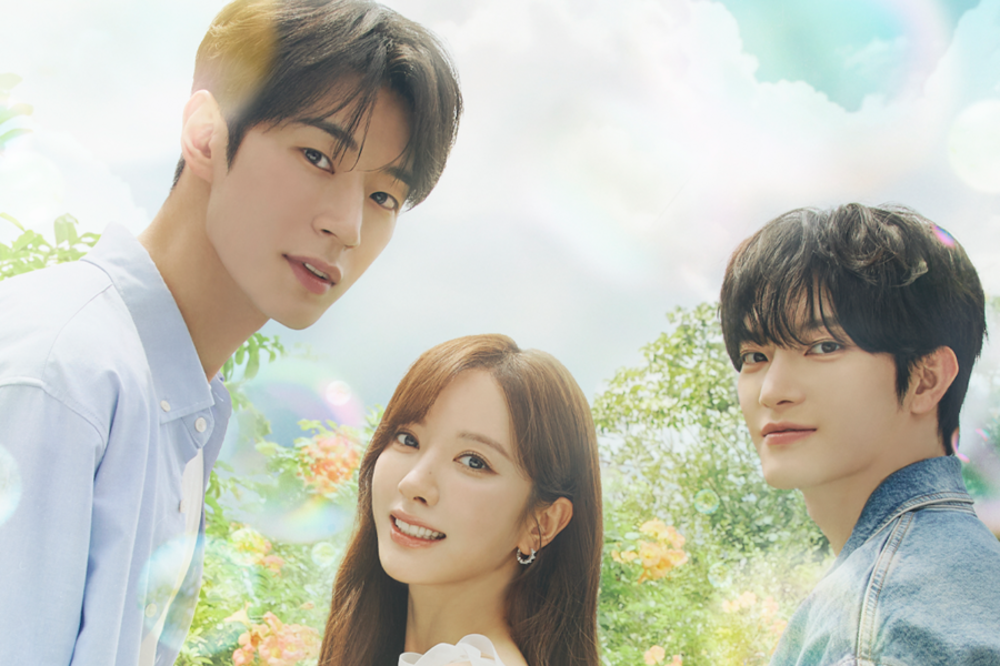 Kim Ji Yeon, Park Seo Ham i Jang Se Hyuk na plakacie Dive Into You – k-drama 2026