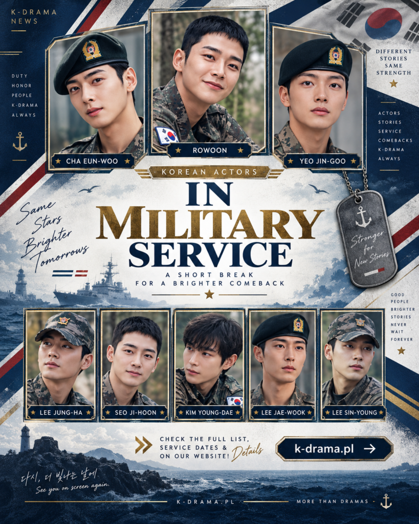 korean actors in military service